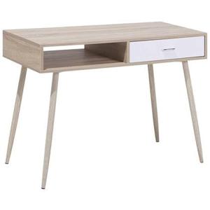 Beliani - DEORA - Bureau - Lichte houtkleur - MDF
