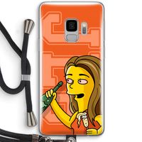 Jamie Lee Simpson: Samsung Galaxy S9 Transparant Hoesje met koord