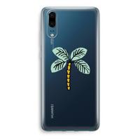 Palmboom: Huawei P20 Transparant Hoesje - thumbnail