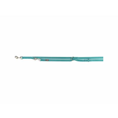 Verstelbare hondenriem Trixie Premium Licht Blauw L/XL