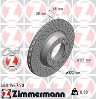 Remschijf Coat Z 460156720