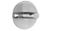 Alco al-2847 wandgarderobe zilver 1 haak incl. bevestigingsmateriaal Alco al-2847 wandgarderobe zilver 1 haak incl. bevestigingsmateriaal
