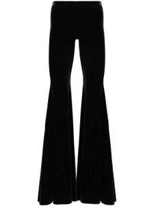 VETEMENTS pantalon évasé en velours - Noir