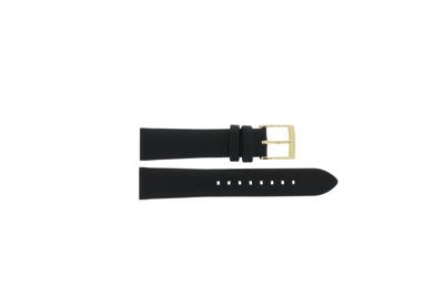 Horlogeband Michael Kors MK2747 / Pyper Leder Zwart 18mm