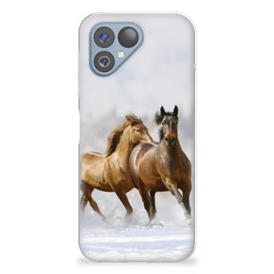 Fairphone 5 | TPU Hoesje | Paarden