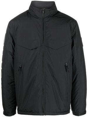 A-COLD-WALL* veste zippée à logo imprimé - Noir