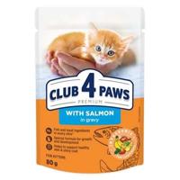 CLUB 4 PAWS PREMIUM KITTEN SALMON IN GRAVY POUCH