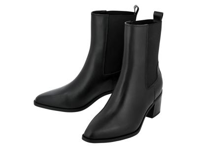 esmara Leren dames chelsea boots (Zwart, 38) esmara Leren dames chelsea boots (Zwart, 38)