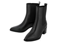 esmara Leren dames chelsea boots (Zwart, 38)