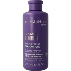 Lee Stafford Bleach blondes purple toning shampoo