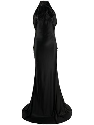 Rachel Gilbert robe longue Audrey à dos-nu - Noir