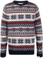 Mackintosh pull Impulse en maille fairisle - Bleu - thumbnail