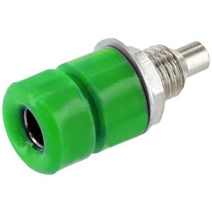 econ connect TB40GN Laboratoriumbus Bus, inbouw Stift-Ø: 4 mm Groen 1 stuk(s) Bulk