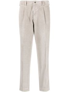 Dell'oglio pantalon fuselé en velours côtelé - Gris