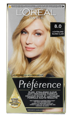 L&apos;Oréal Paris Preference 8 Lichtblond