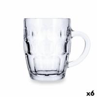 Bierpul Quid Espuma Transparant Glas 560 ml (6 Stuks)