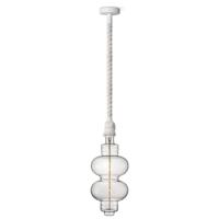 Home sweet home hanglamp Leonardo wit Diabolo - helder