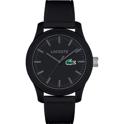 Horlogeband Lacoste 2010766 / 2010791 / 2010794 / 2010792 Rubber Zwart 21mm
