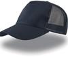 Atlantis AT511 Rapper Cotton Cap - Navy/Navy - One Size