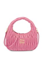 Miu Miu mini sac porté épaule Wander matelassé - Rose