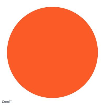 Creall transparante verf oranje, 500ml