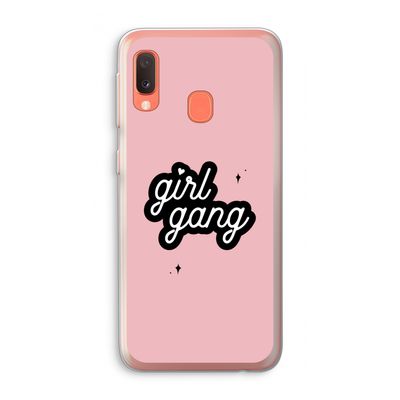 Girl Gang: Samsung Galaxy A20e Transparant Hoesje
