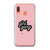 Girl Gang: Samsung Galaxy A20e Transparant Hoesje