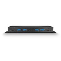 Lindy 43275 interface hub USB 3.2 Gen 2 (3.1 Gen 2) Type-A 10000 Mbit/s Zwart - thumbnail