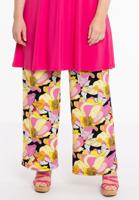 Yoek Broek wide leg | Zwart | Maat 54/56