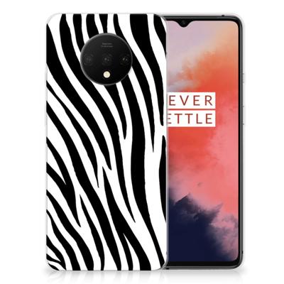 OnePlus 7T | TPU Hoesje | Zebra
