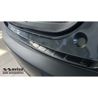 Zwart RVS Bumper beschermer passend voor Mazda CX-30 2019- 'Ribs' AV245001
