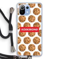 Koekerond: Xiaomi Mi 11 Lite Transparant Hoesje met koord