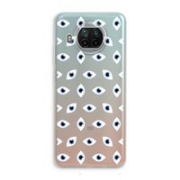 Eyes pattern: Xiaomi Mi 10T Lite 5G Transparant Hoesje