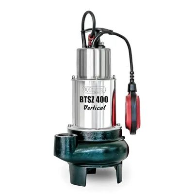 BTSZ 400 VERTICAL Afvalwaterpomp, 1200 W, 25,000 l/h