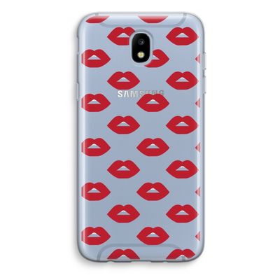 Lips: Samsung Galaxy J5 (2017) Transparant Hoesje