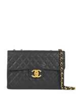 CHANEL Pre-Owned grand sac porté épaule Maxi Classic Flap (1992) - Noir - thumbnail