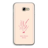 Where flowers bloom: Samsung Galaxy A5 (2017) Transparant Hoesje