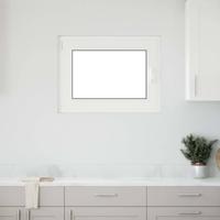 Kelderraam "RISOR" 80x70 cm draai-kiep DIN links antraciet