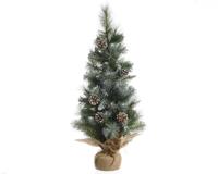 Everlands Kerstboom frosted 60cm met deco