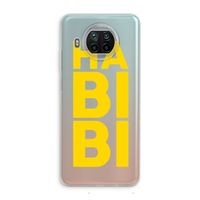 Habibi Blue: Xiaomi Mi 10T Lite 5G Transparant Hoesje