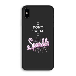 Sparkle quote: iPhone XS Biologisch afbreekbaar hoesje