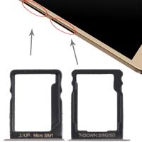 SIM-kaart lade + SIM-kaart lade/micro SD-kaart voor Huawei genieten 5s (goud)