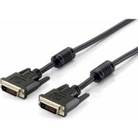 Equip 118932 DVI kabel 1,8 m DVI-D Zwart - thumbnail