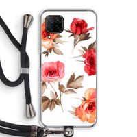 Roosjes: Huawei P40 Lite Transparant Hoesje met koord