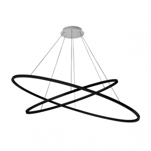 Nemo Ellisse Double Hanglamp - Zwart