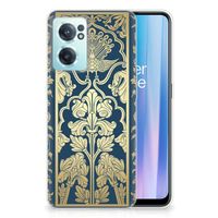 OnePlus Nord CE 2 5G TPU Case Beige Flowers - thumbnail