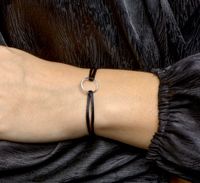TFT Armband Zilver Rondje 13 - 26 cm