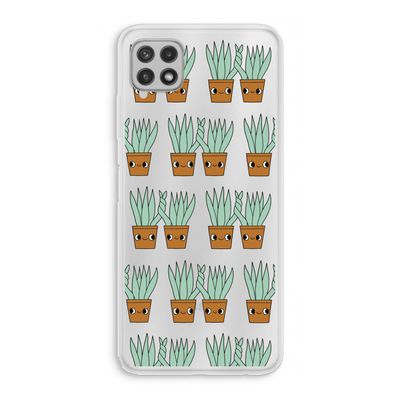 Sansevieria: Samsung Galaxy A22 4G Transparant Hoesje