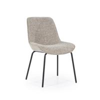 By-Boo Eetkamerstoel 'Base' kleur Taupe