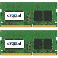 Crucial 16GB (2x8GB) DDR4 2400 SODIMM 1.2V geheugenmodule 2400 MHz - thumbnail